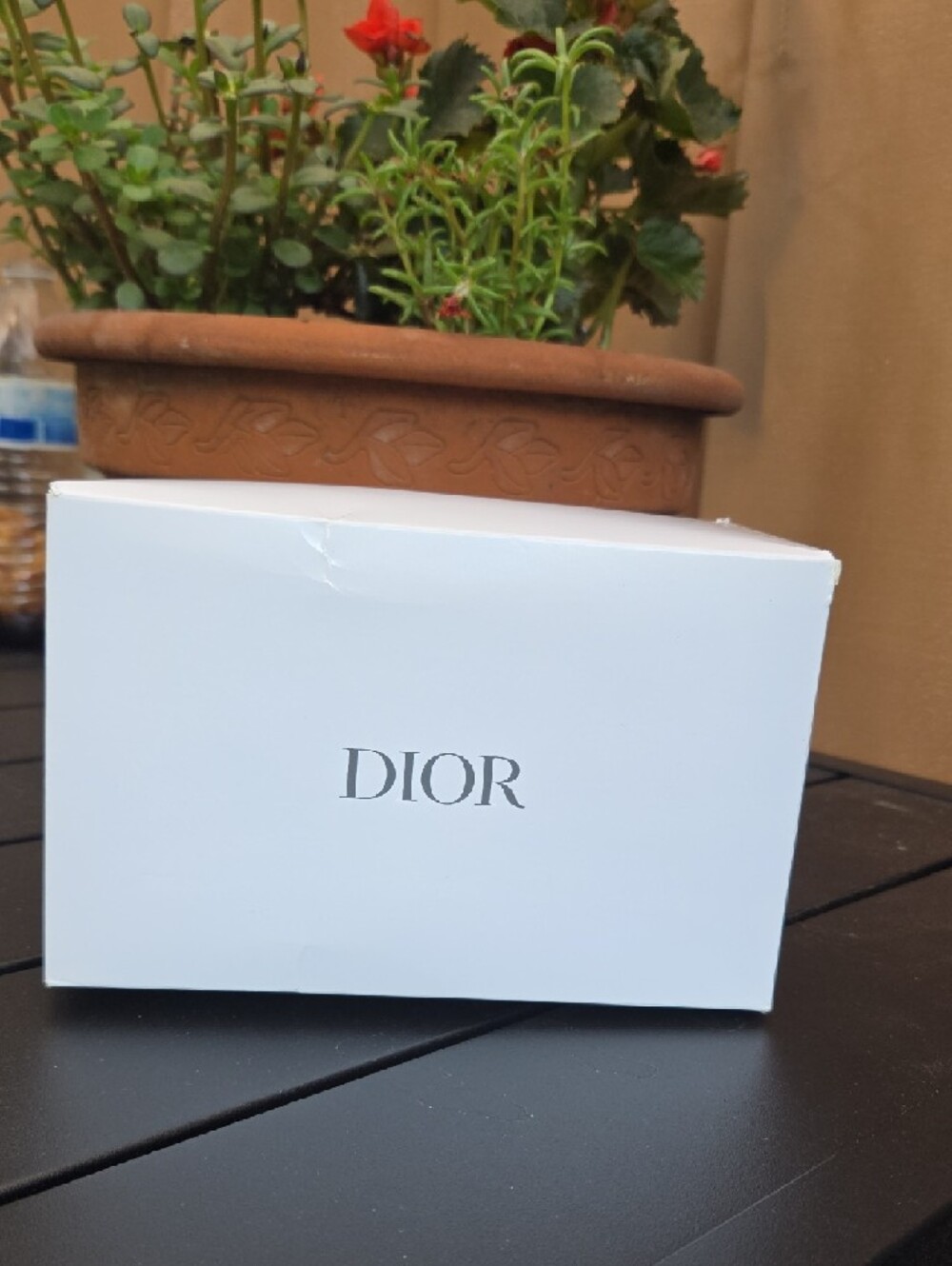 Dior Denim Embroidered Toiletry Pouch - Blue - Picture 8 of 8